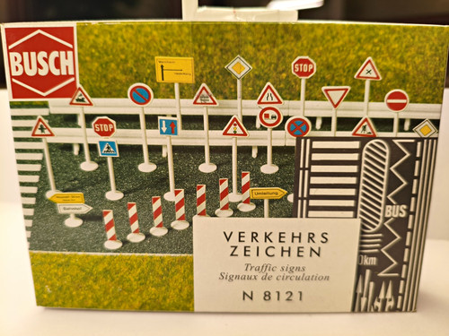 Busch spur verkehrszeichen - spur,