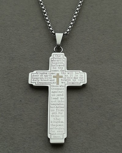 Kreuz anhänger vaterunser - anhänger,